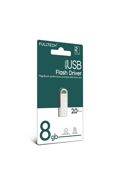 CROW'S TECH 8 Gb USB Flash Memory (high Speed) Metal Usb 3.0 Data Traveler Reading Speed Up To 100 Mb CT-8