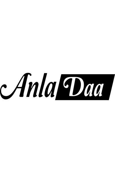 Birim Matbaa Anla Daa Auto Sticker - 38x9 cm Large Design