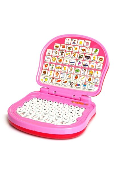 Birlik Oyuncak Türkçe Ingilizce Melek Eğitici Laptop - Pembe