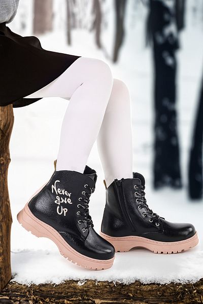 KARAMAZI Κοριτσίστικες μπότες - Karamazı Kids, Thermo Sole, Model 610, Crack