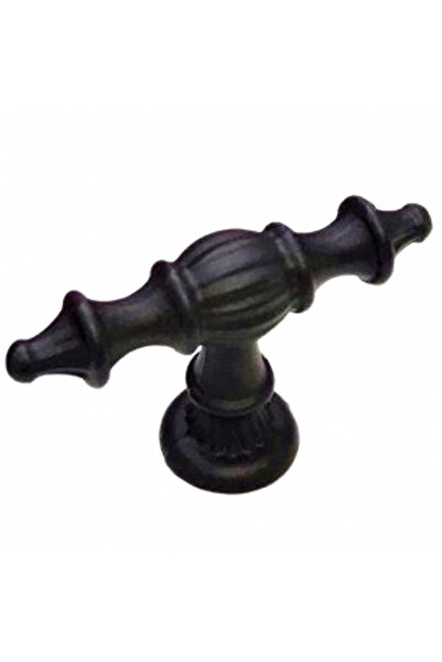 KOLDOOR Gözde Mat Siyah Mobilya Dolap Mutfak Çekmece Kulpu Düğme 1 Adet