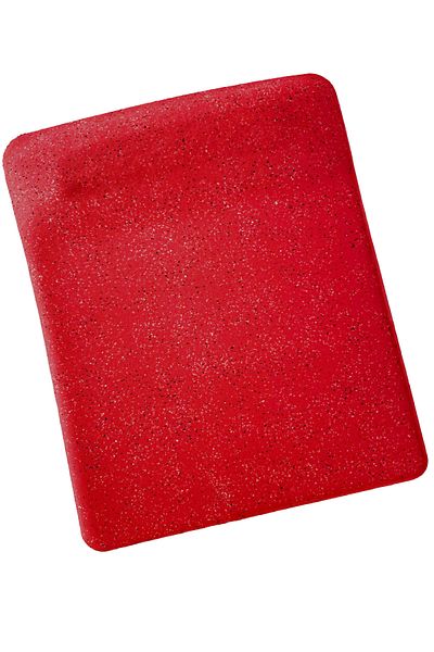 usin Red Sand Pattern Wrist Support Non-Slip Base Computer Notebook Mouse Pad - Mausepad with Wristband