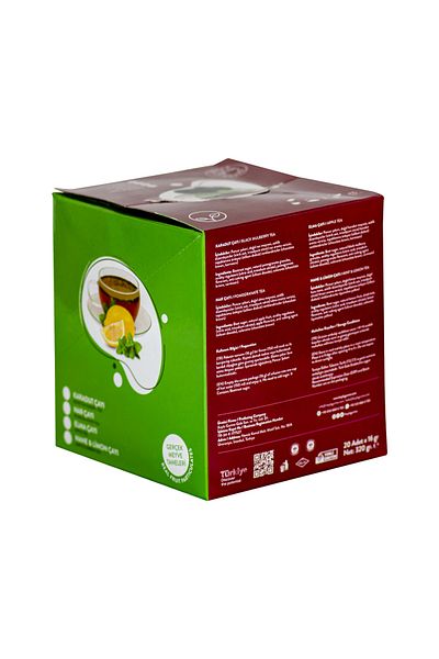 Kayla Gurme Mint Lemon Grain Tea - Disposable - 20 Pieces