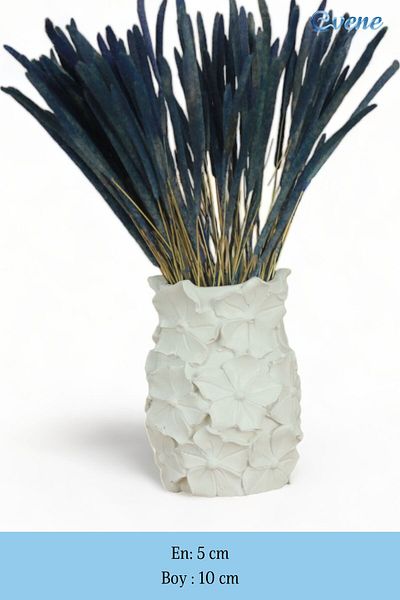 Evene Vase Small Vase Tabletop Vase Home Decoration Vase White Color Model 16