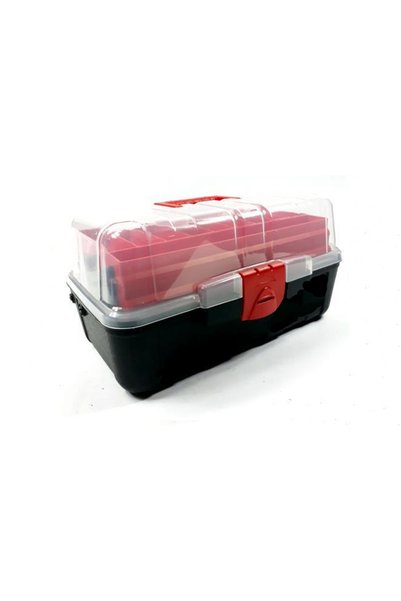 abnturk Asorti Yok Şeffaf Kapaklı 16 İnc 4 Katlı Profesyonel 39x24cm Balıkçı ...