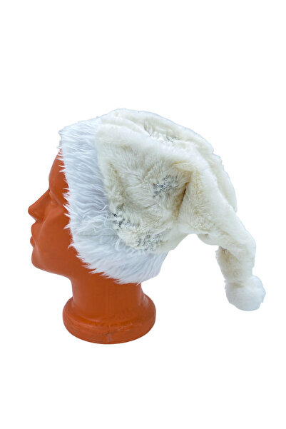 Yusuf Dirik YD Party Supplies Новогодишна шапка с луксозен плюшен принт на сн...