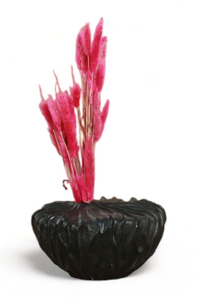 Evene Vase Small Vase Tabletop Vase Home Decoration Vase Black Color Model 24