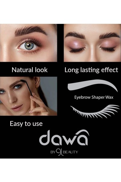GL Beauty Dawa Eyebrow Nourishing Stabilizer and Styling Wax 50 ml