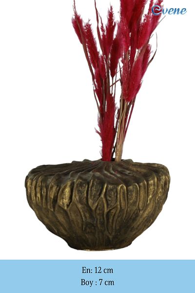 Evene Small Vase - Table Top and Home Decoration, Gold Antique Color Model 24
