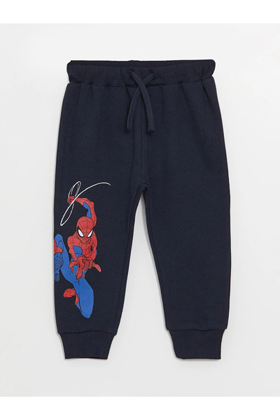 LC Waikiki LCW baby Beli Lastikli Spiderman Baskılı Erkek Bebek Eşofman Alt