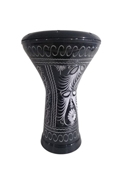 MBY SHOP Mısır Darbuka Siyah Işlemeli Masterwork