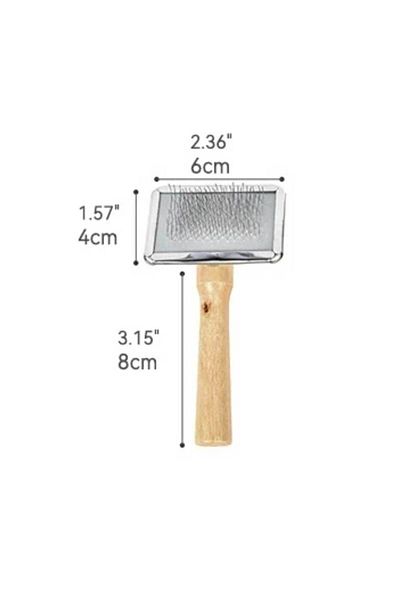 Ritzz Macrame Brush with Wooden Handle 11CM