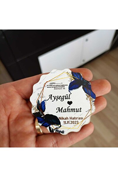 Party KOPYA - KOPYA - 50 ADET MAGNET HEDİYELİK NİKAH ŞEKERİ NİŞAN SÖZ KINA DO...