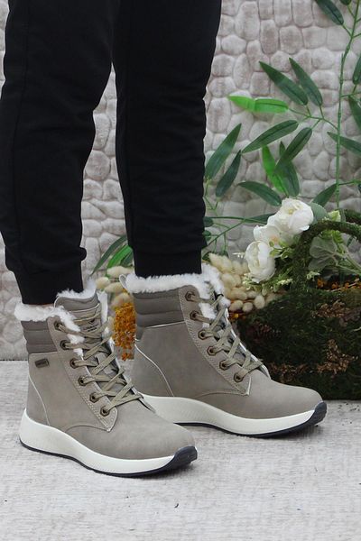 lumberjack Leslıe 3PR Comfort Product Γυναικείες μπότες εξωτερικού χώρου με τρίχες στο εσωτερικό