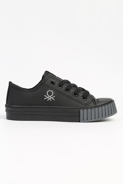 Benetton ®| BN-90557 - 3114 Black Gray - Kids Sports Shoes
