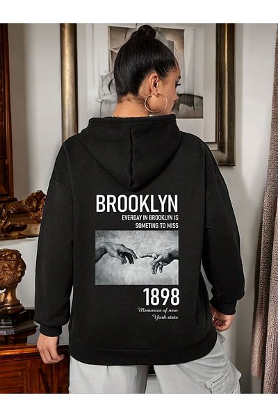 BENROMA Μπλούζα Oversize Unisex BROOKLYN με στάμπα