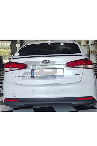 Furens Kia Cerato Bagaj Üstü Slim Spoiler Piano Black Parlak Siyah
