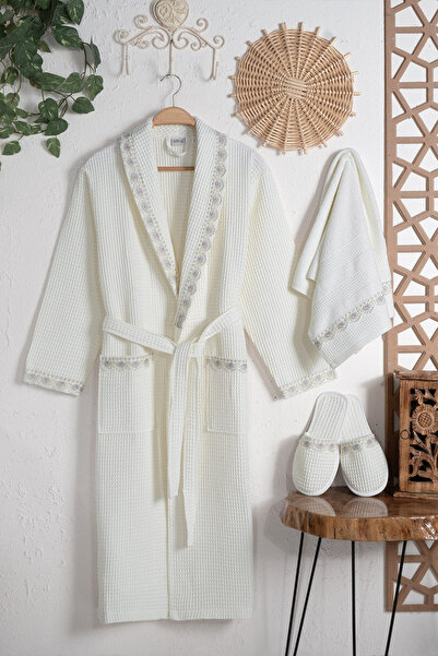 Arliva Home VIOLA PIKE ÇEYIZ SETI KREM M