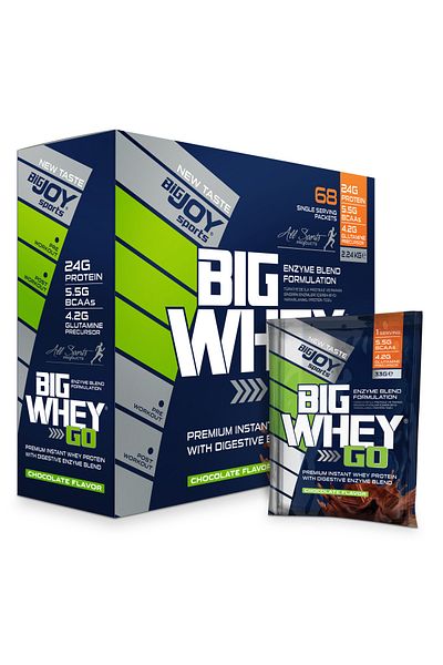 Bigjoy Sports Bigwhey Chocolate - 68 Service Go
