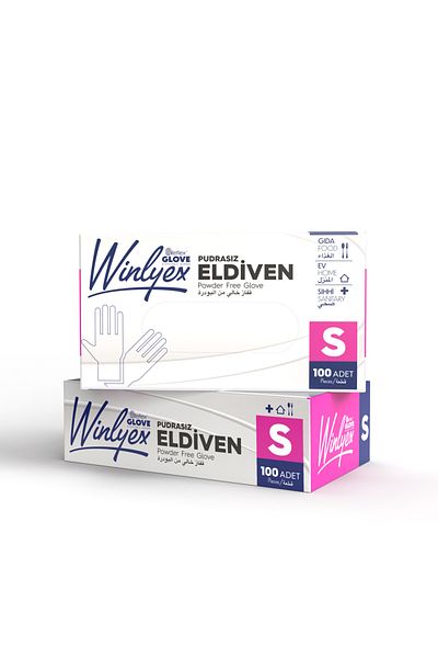 Reflex Winlyex Eldiven Winlyex Powder-Free Gloves 1000pcs (10*100) Size S