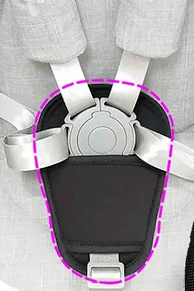 RevuBaby Baby Evening Dress Leg Belt Softener Baby Car Seat Leg Belt Pad