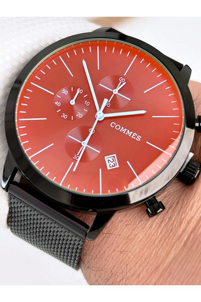 COMMES Colorful Glass Men's Wristwatch Functions with Active Bracelet Gift sdcms031