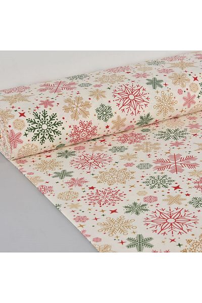 küçükçalık Premier 1stQuality Patterned Duck Linen Fabric (100 cm x180 cm)