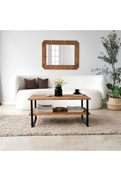 NEOstill - Neta Masif Orta Sehpa / Kestane Renk