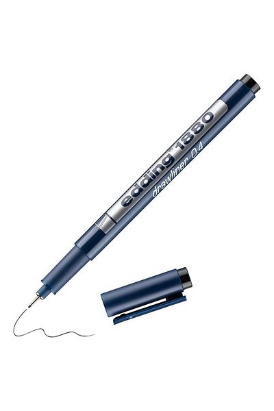 Edding 1880 Technical Drawing Pen 0.4 mm Black 10 pieces