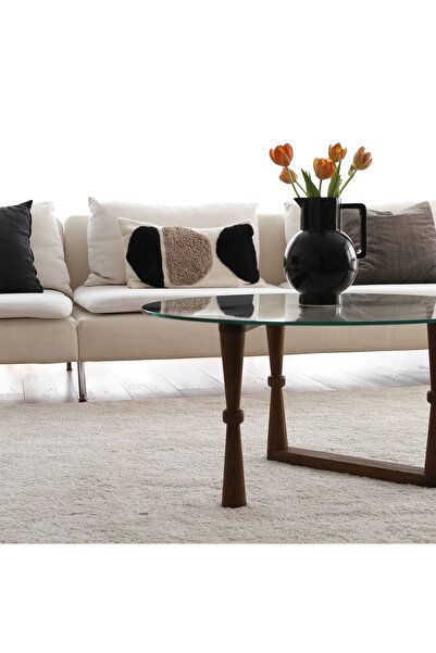 NEOstill - Yuvarlak Cam Orta Sehpa S301