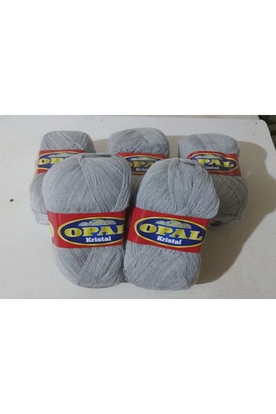 OPAL Crystal fiber floss light gray 5 pcs colar : 195