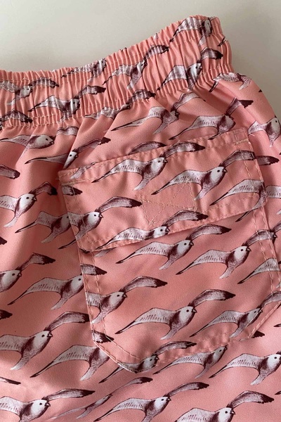 AYYILDIZ Σορτς θάλασσας για αγόρια 106 με σχέδιο σολομού