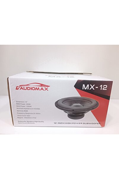 navicars AUDIOMAX MX-12 30 CM ÇİFT BOBİN BAS