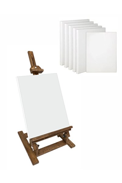 DECOLFİN Masaüstü Boyalı Şovale Ve Tuval