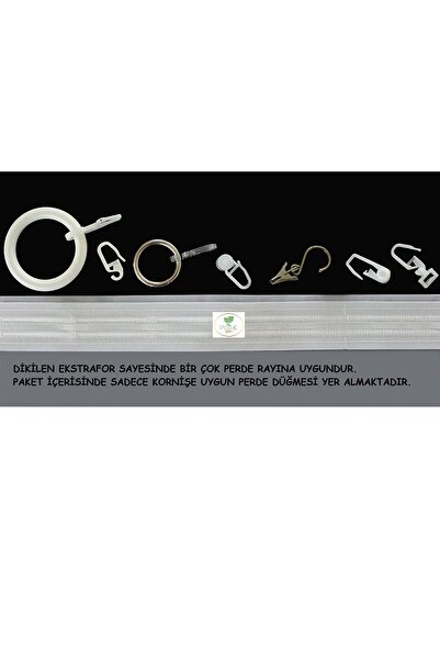 Perdeplus Λινό Φούστα με βολάν Σχέδιο Κουρτίνα Φόντο Κοντό Κυψελοειδές Μπλουζάκι