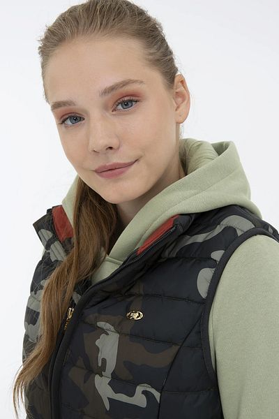 U.S. Polo Assn. Women's Khaki Vest