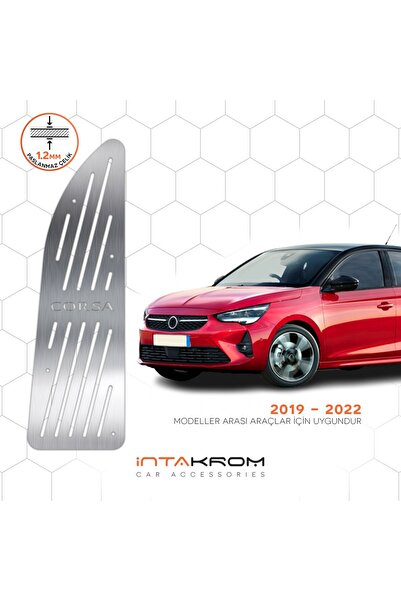 İntachrom Opel Corsa Krom Ayak Dinlendirme Pedalı 2019 - 2022