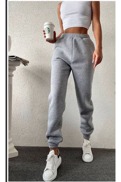 ışıltıbutik Γυναικεία φούτερ Winter Fleece Ψηλόμεση - Τρεις Κλωστές