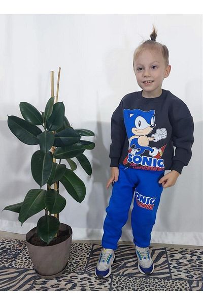MİNİKO KİDS FIÚ SNOOPY ÉS SONIC 3 SZÁLAS PAMUT TRÉNINGUHA SZETT