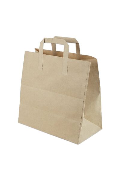 KRAFTBÇ FLAT HANDLE CRAFT BAG 50 PIECES