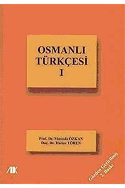 Akademik Kitaplar Osmanlı Türkçesi-1