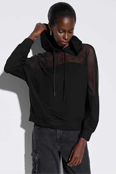 No Matter What Transparent Tulle Sweatshirt