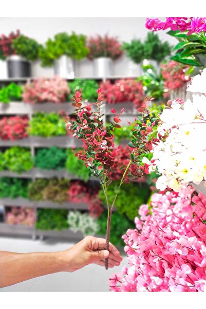 BESALİ نسيج رطب نبات اصطناعي الأوكالبتوس بوعاء تسخير حديقة عمودية شرفة بوعاء ...