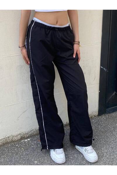 DENOKMODA Y2K PARAŞÜT KUMAŞ PANTOLON / EŞOFMAN