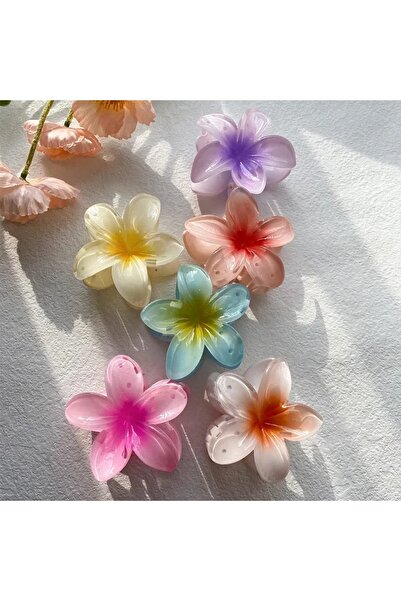 Benia Store 6 عبوات من مشبك مزلاج زهرة اللوتس