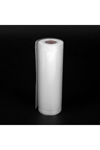 DG Vakum 25 Cm X 10 Mt - Tek Yüzeyi Tırtıklı Rulo Vakum Torbası