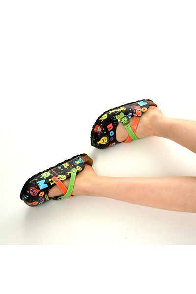 azizsahinshoes 5401 Παντόφλες Boo Monster Cross Sabo