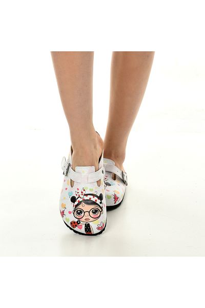 azizsahinshoes 5013 Bandana Girl Sabo Papuci