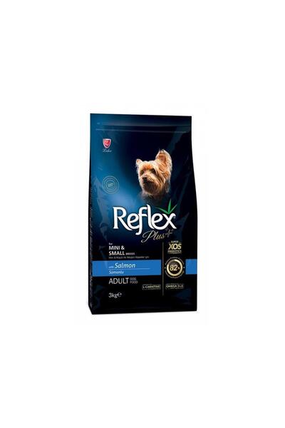 Reflex Plus mini small salmon 3kg adult mini ufak ırk somonlu köpek maması