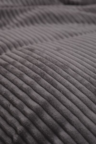 Karaca Home Anthracite Colored Joena Single Blanket